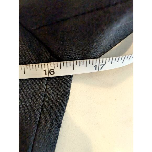 Zara Basic Black One-Button Blazer Jacket Slim Fit Lightweight Career USA 2 - Picture 5 of 6